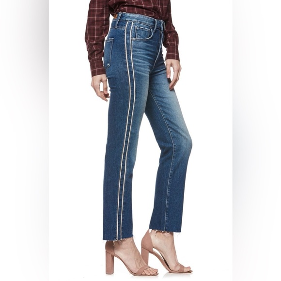 PAIGE Denim - PAIGE Straight Ankle Jeans